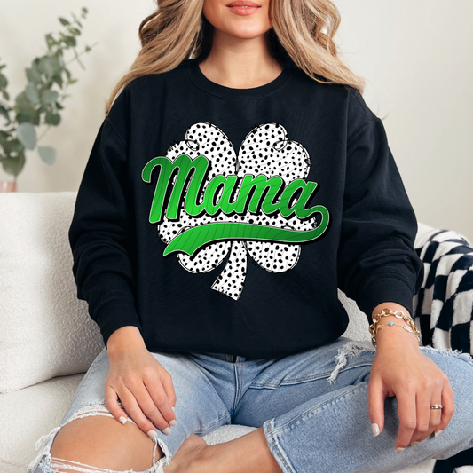 MAMA POLKA DOT CLOVER - DTF TRANSFER