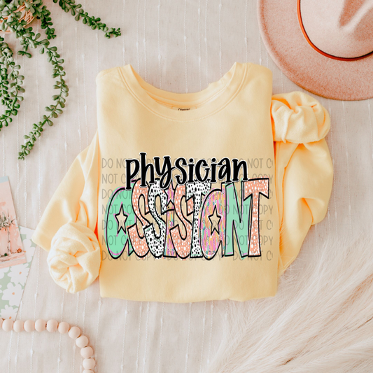 PHYSICIAN ASSISTANT - DTF TRANSFER