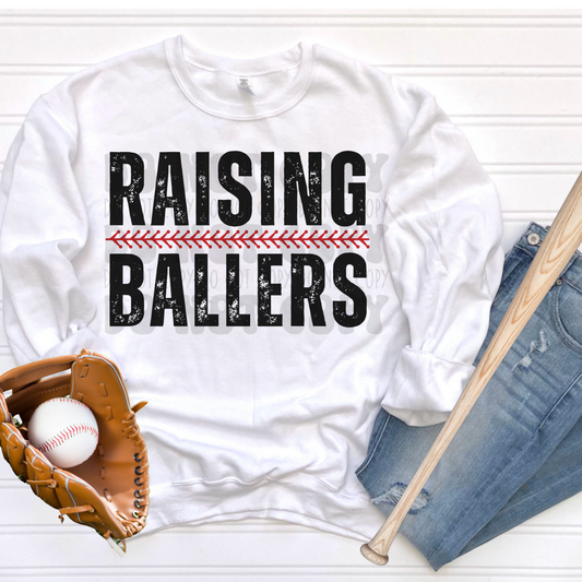 RAISING BALLERS THREAD - DISTRESSED - DTF TRANSFER
