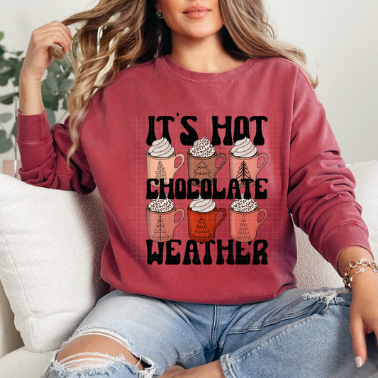 HOT CHOCOLATE WEATHER - DTF TRANSFER