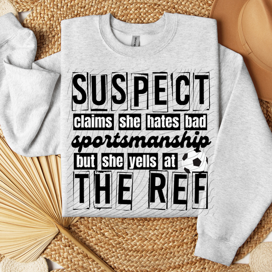 SUSPECT SOCCER - DTF TRANSFER