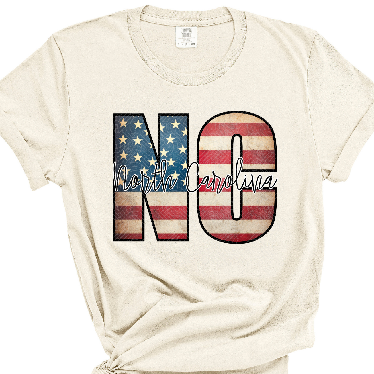 NORTH CAROLINA FLAG - DTF TRANSFER