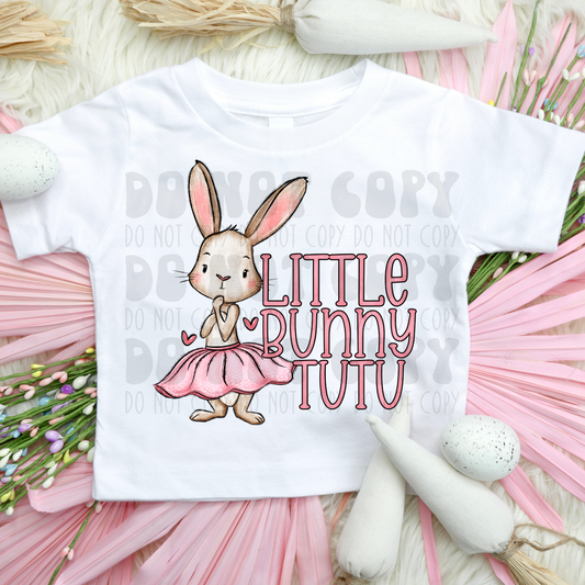 LITTLE BUNNY TUTU - DTF TRANSFER