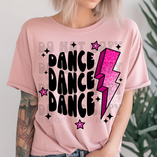 DANCE BOLT NO DISTRESS - DTF TRANSFER
