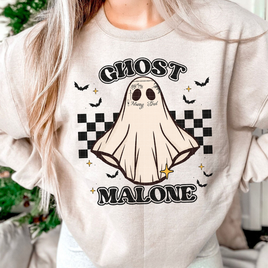 GHOST MALONE - DTF TRANSFER