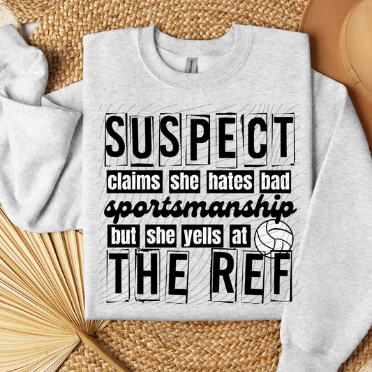 SUSPECT VOLLEYBALL - DTF TRANSFER