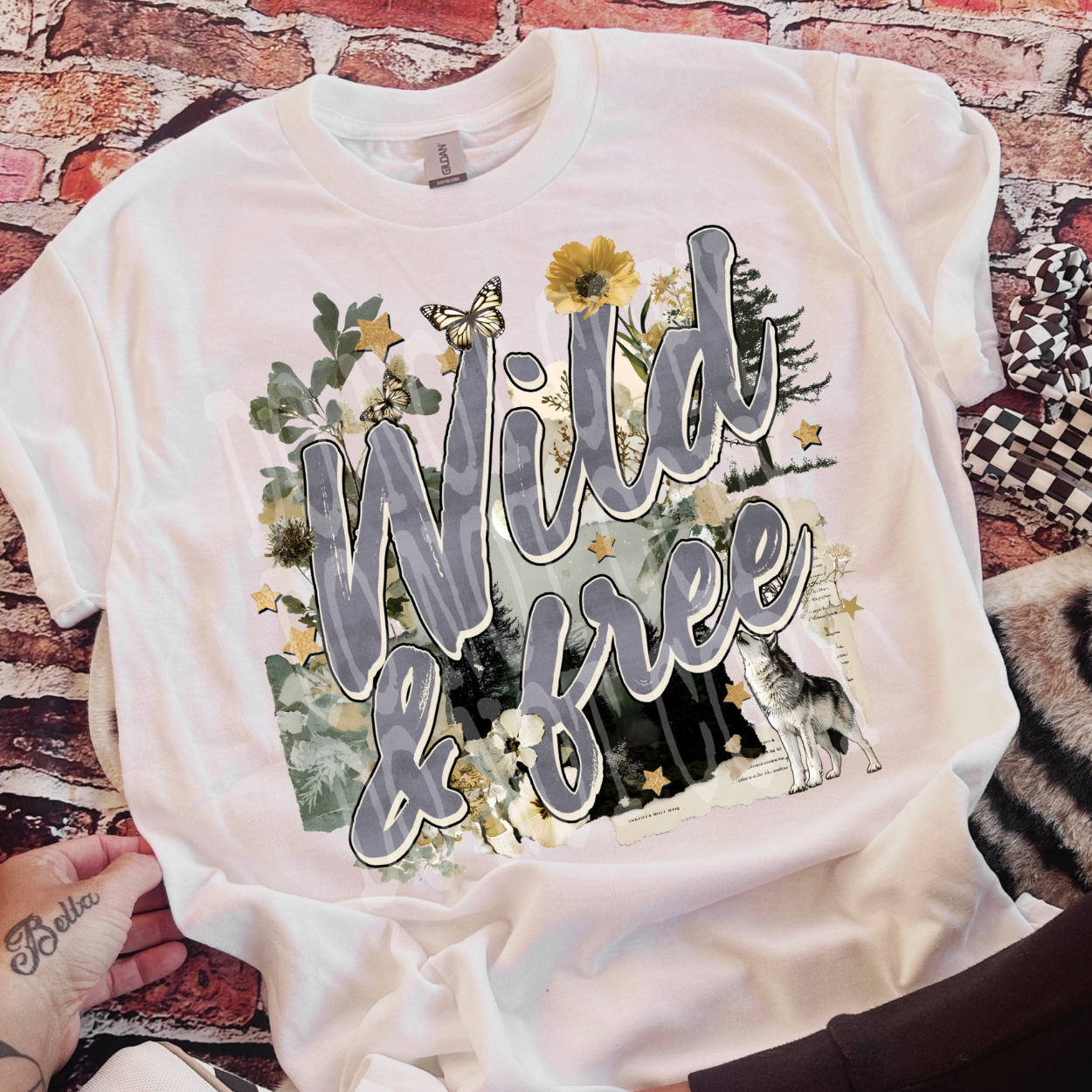 WILD & FREE - DTF TRANSFER
