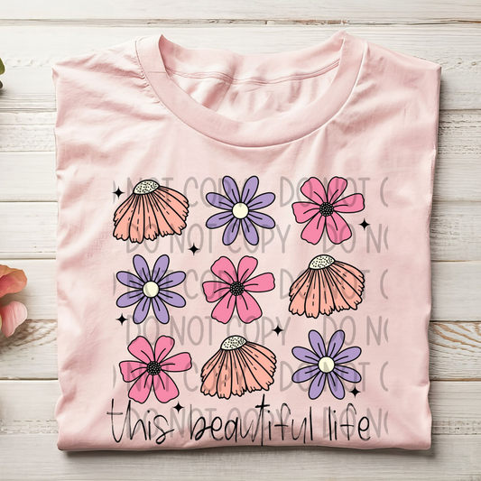 BEAUTIFUL LIFE - DTF TRANSFER
