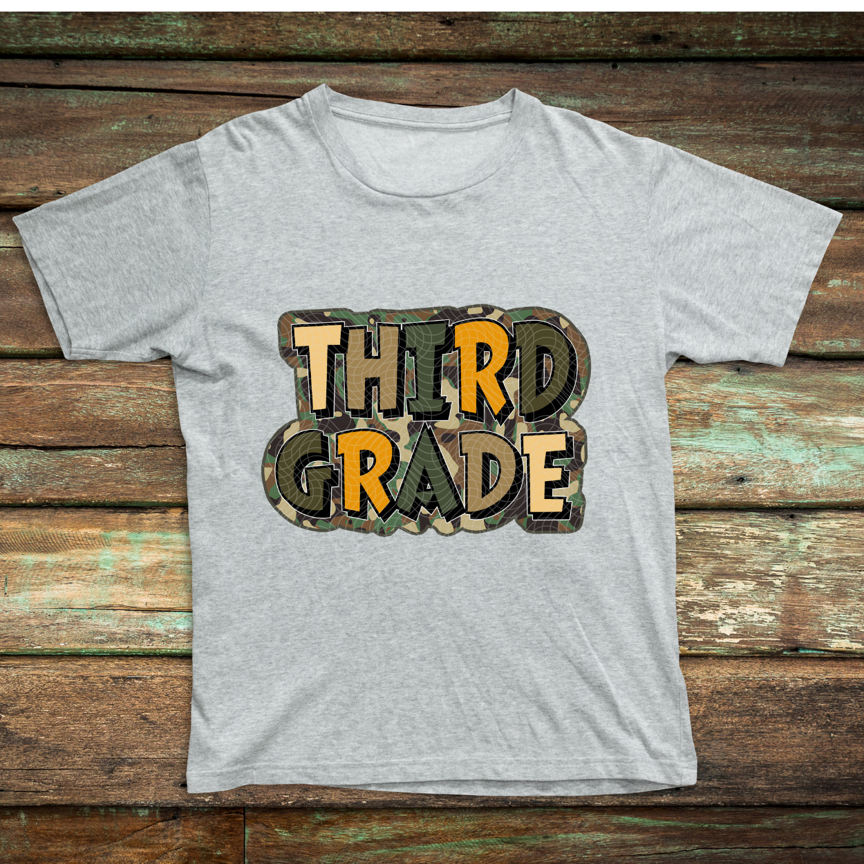CAMO THIRD GRADE - DTF TRANSFER