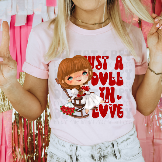 JUST A DOLL IN LOVE - DTF TRANSFER