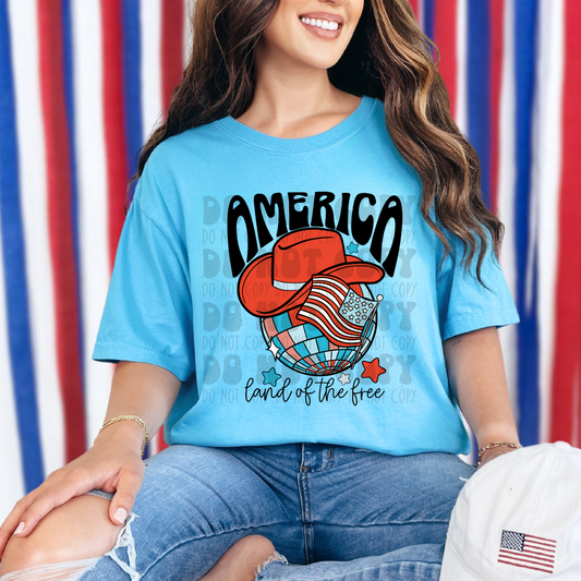 AMERICA DISCO BALL - DTF TRANSFER