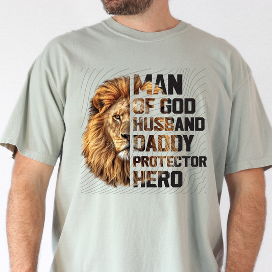 MAN OF GOD - DTF TRANSFER