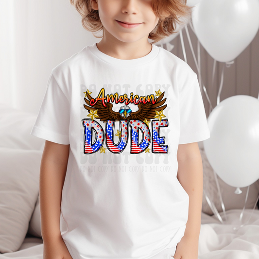 AMERICAN DUDE - DTF TRANSFER