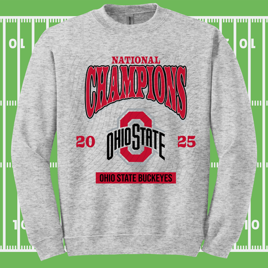 OH CHAMPS BLK 2025 - DTF TRANSFER