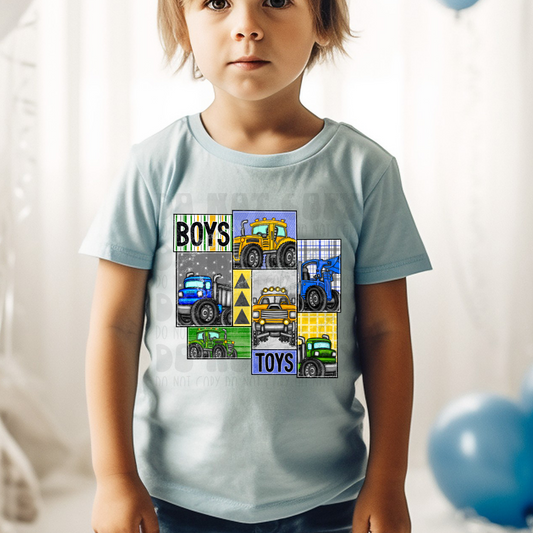BOYS TOYS - DTF TRANSFER