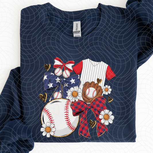 BASEBALL COLLAGE - DTF TRANSFER