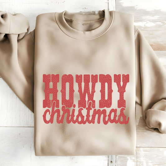HOWDY CHRISTMAS - DTF TRANSFER