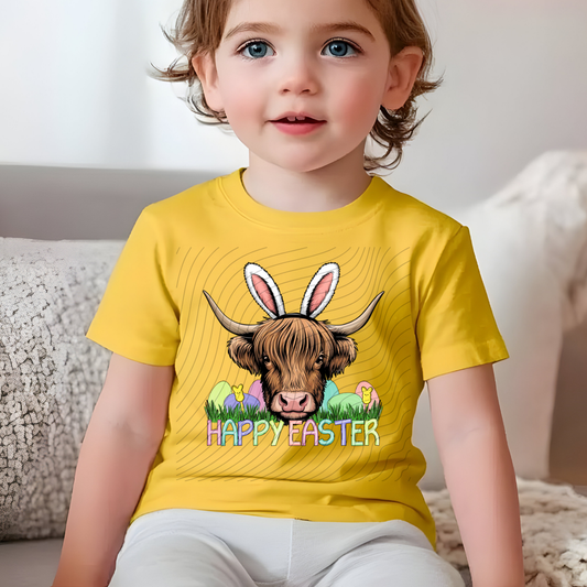 HAPPY EASTER COW - DTF TRANSFER
