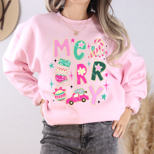 PREPPY MERRY - DTF TRANSFER