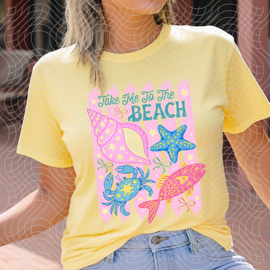 TAKE ME TO THE BEACH - DTF TRANSFER