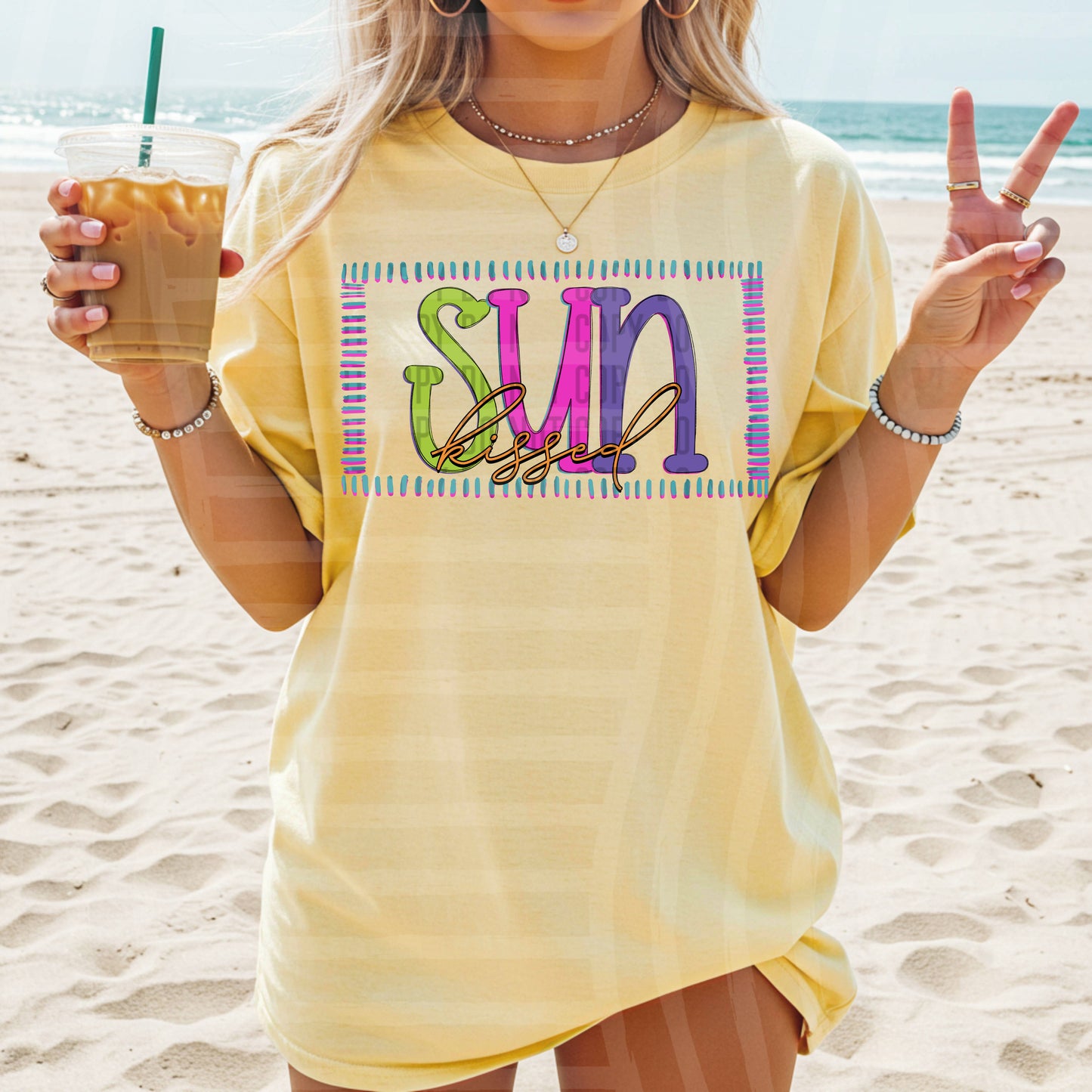 SUN KISSED - DTF TRANSFER