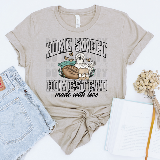 HOME SWEET HOMESTEAD - DTF TRANSFER