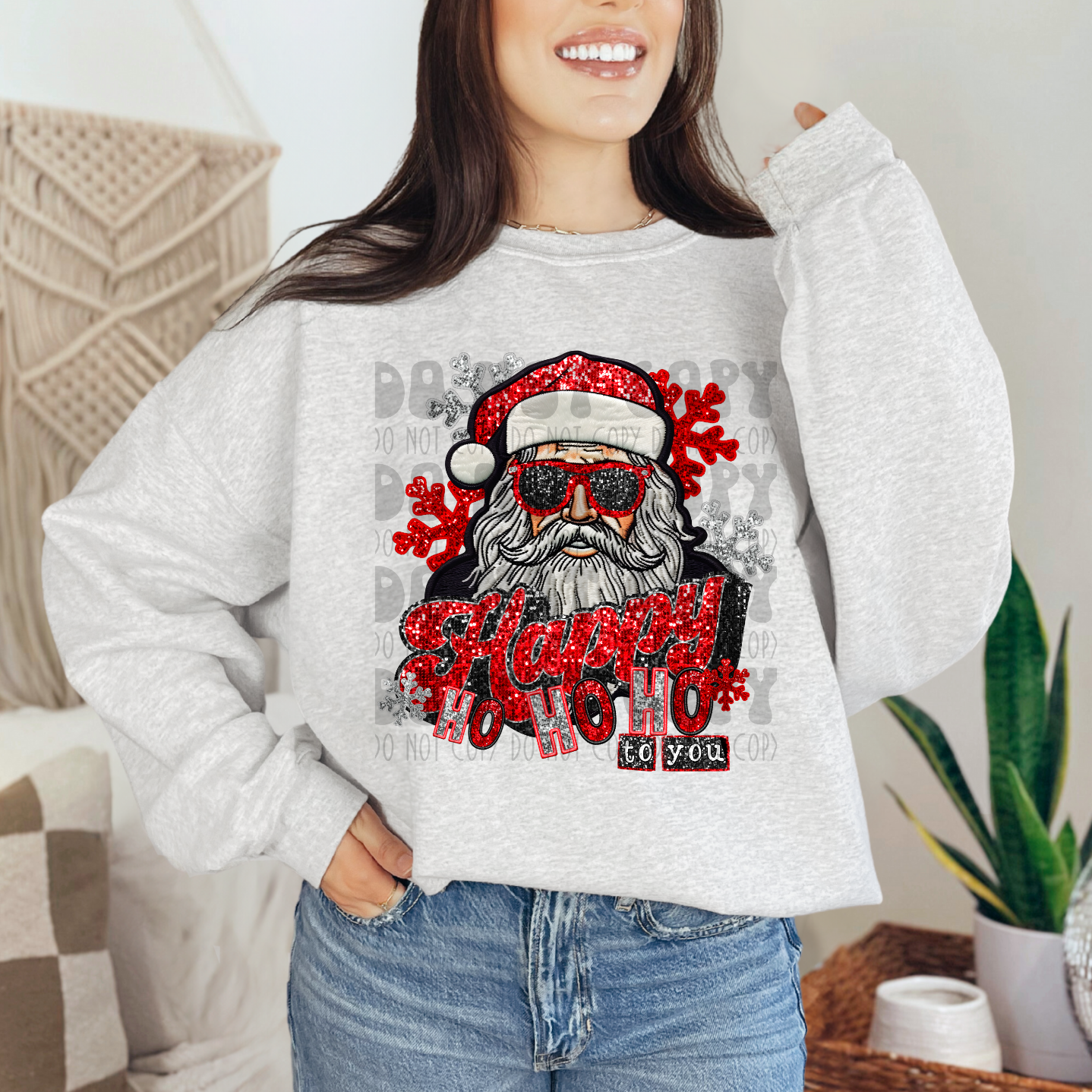 HAPPY HO HO HO TO YOU - DTF TRANSFER