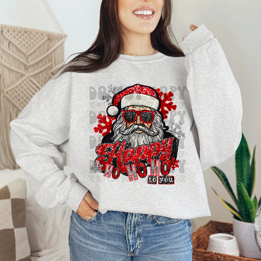 HAPPY HO HO HO TO YOU - DTF TRANSFER