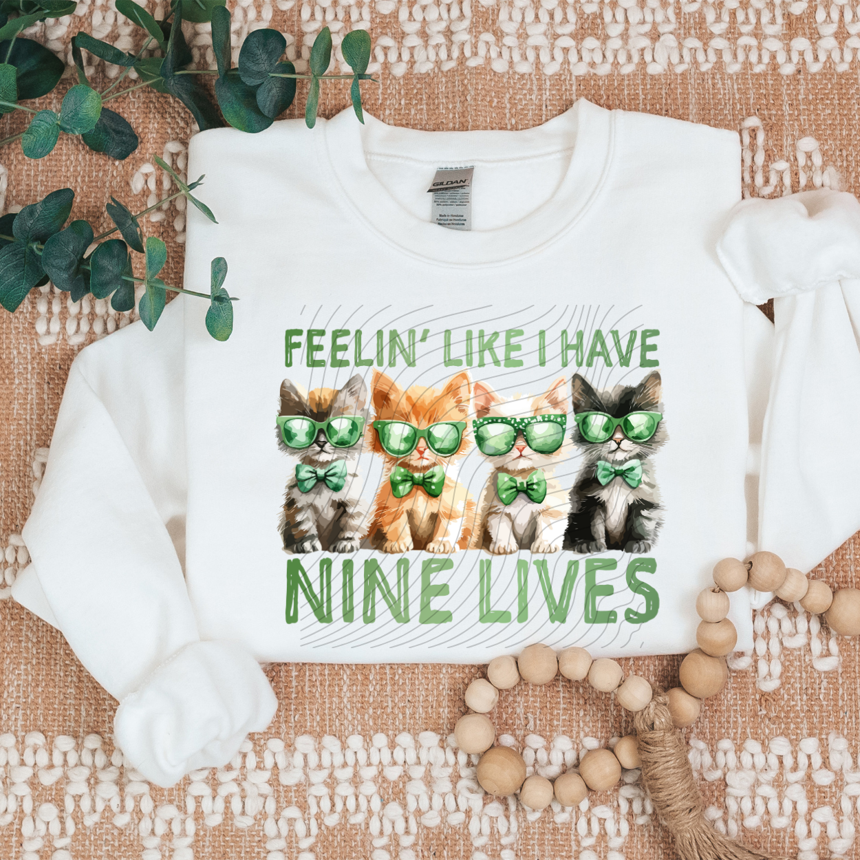 NINE LIVES - DTF TRANSFER