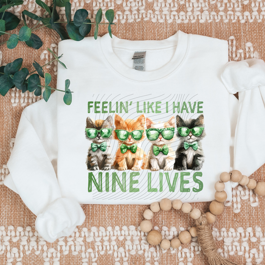 NINE LIVES - DTF TRANSFER