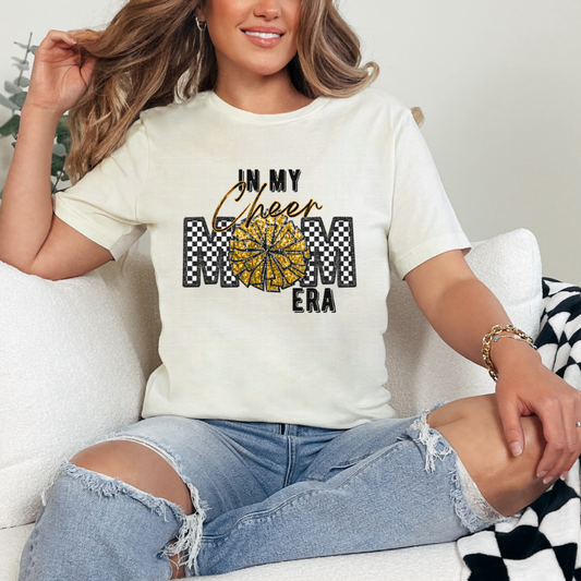 CHEER MOM ERA YELLOW - DTF TRANSFER