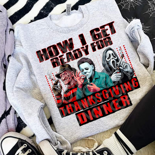 THANKSGIVING DINNER - DTF TRANSFER