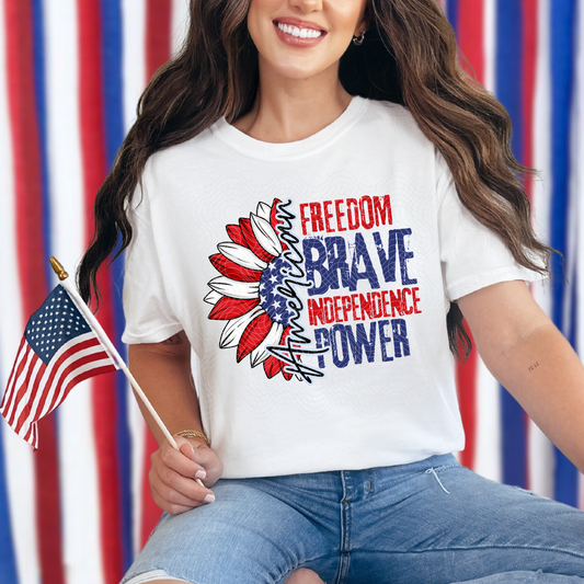 FREEDOM SUNFLOWER - DTF TRANSFER