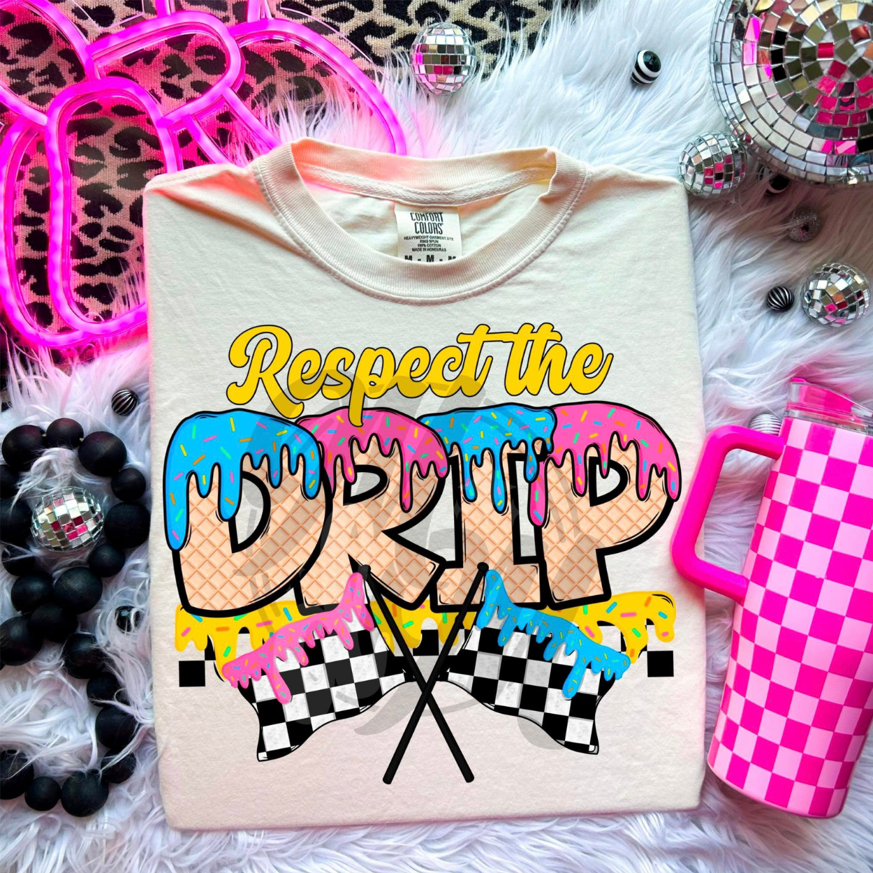 RESPECT THE DRIP RACING - DTF TRANSFER