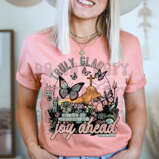 JOY AHEAD - DTF TRANSFER