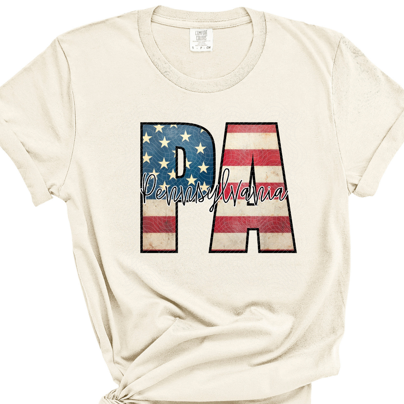 PENNSYLVANIA FLAG - DTF TRANSFER