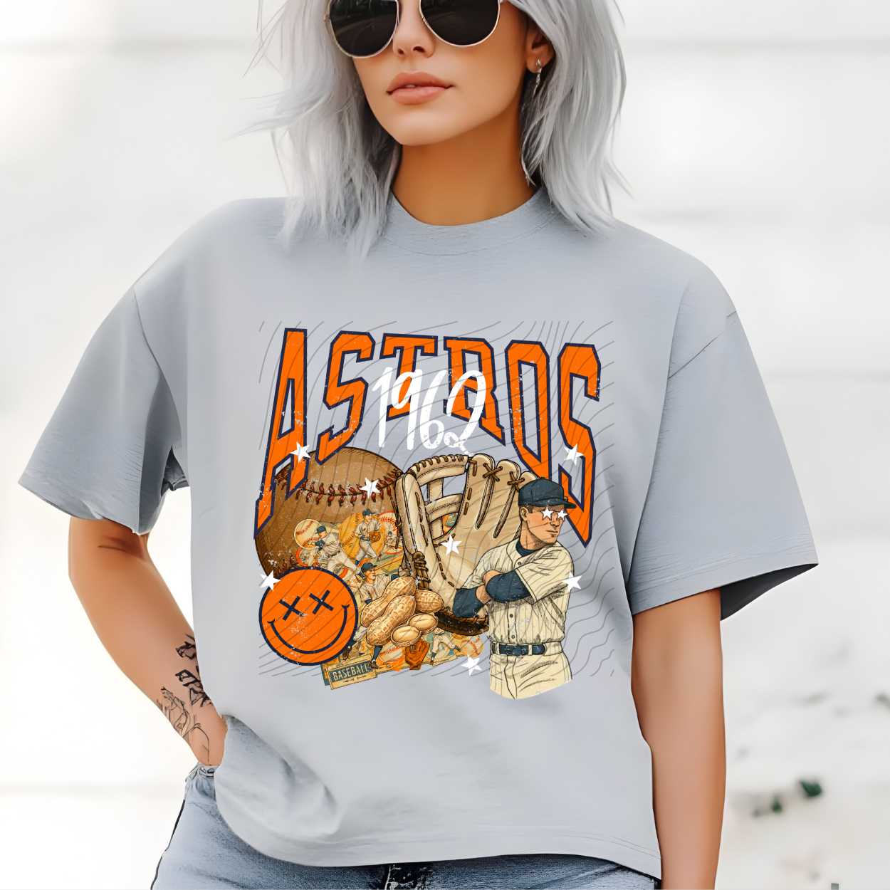 VINTAGE BASEBALL - DTF TRANSFER