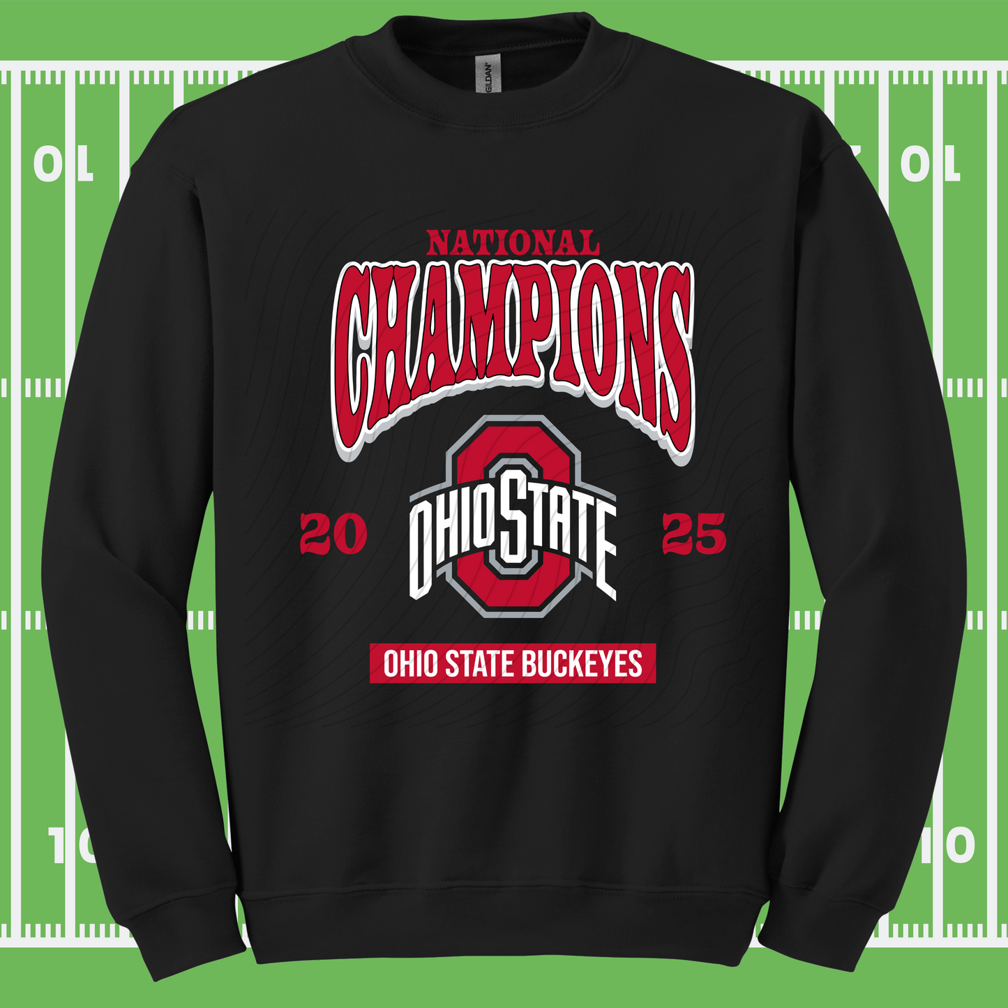 OH CHAMPS WHT 2025 - DTF TRANSFER