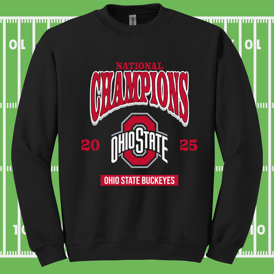 OH CHAMPS WHT 2025 - DTF TRANSFER