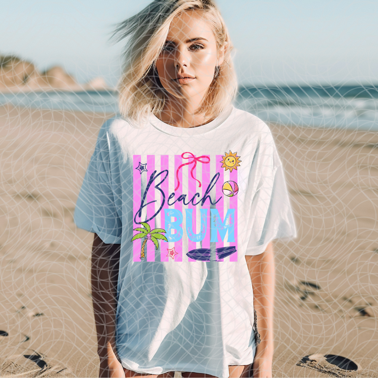 BEACH BUM - DTF TRANSFER