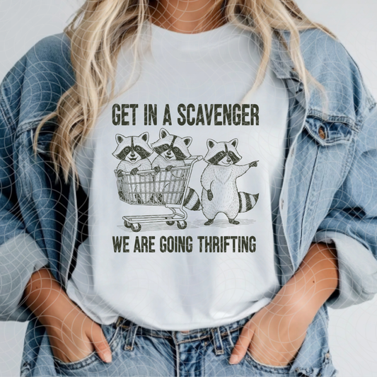 GET IN SCAVENGER - DTF TRANSFER