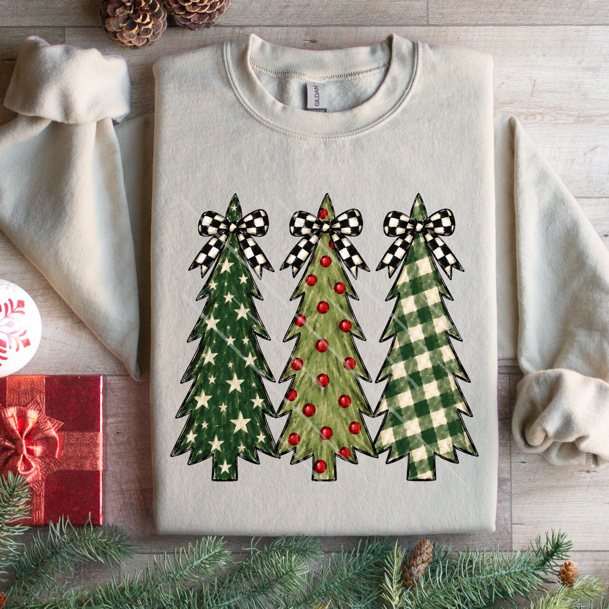 CHRISTMAS TREES - DTF TRANSFER