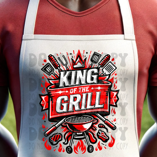 KING OF THE GRILL - DTF TRANSFER