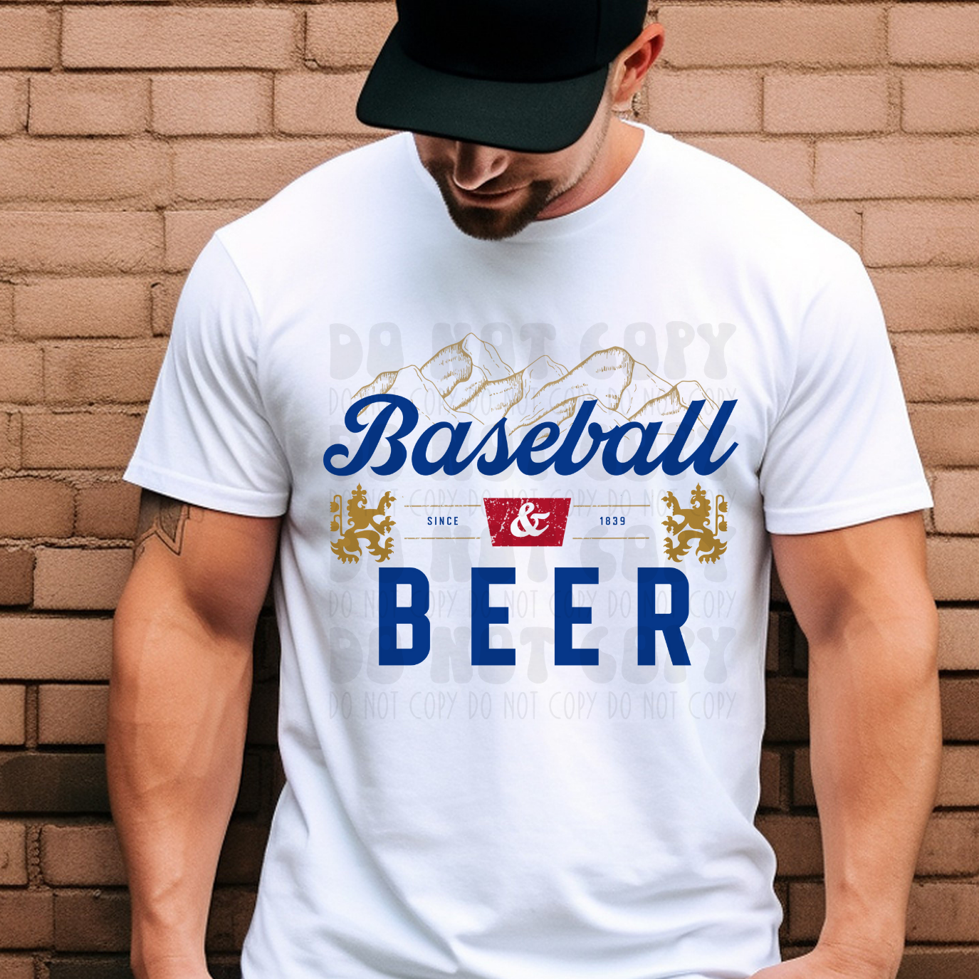 BASEBALL & BEER - DTF TRANSFER