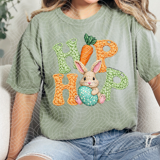 FAUX YARN HIP HOP - DTF TRANSFER