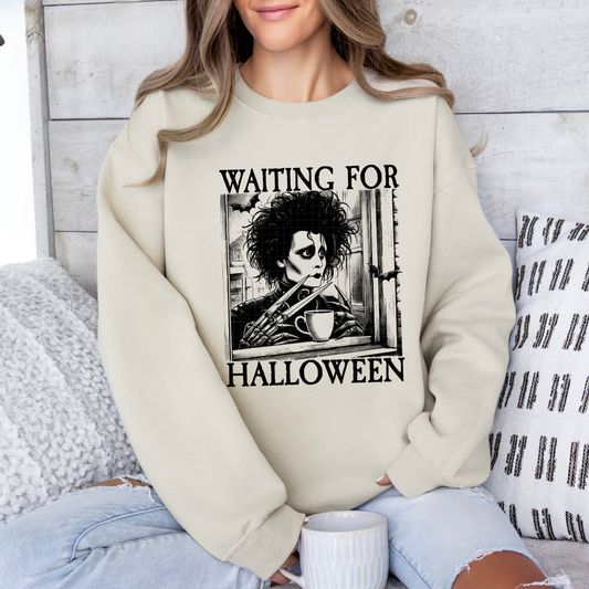 WAITING FOR HALLOWEEN SCISSOR - DTF TRANSFER