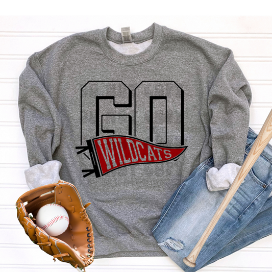 GO WILDCATS PENDANT - DTF TRANSFER