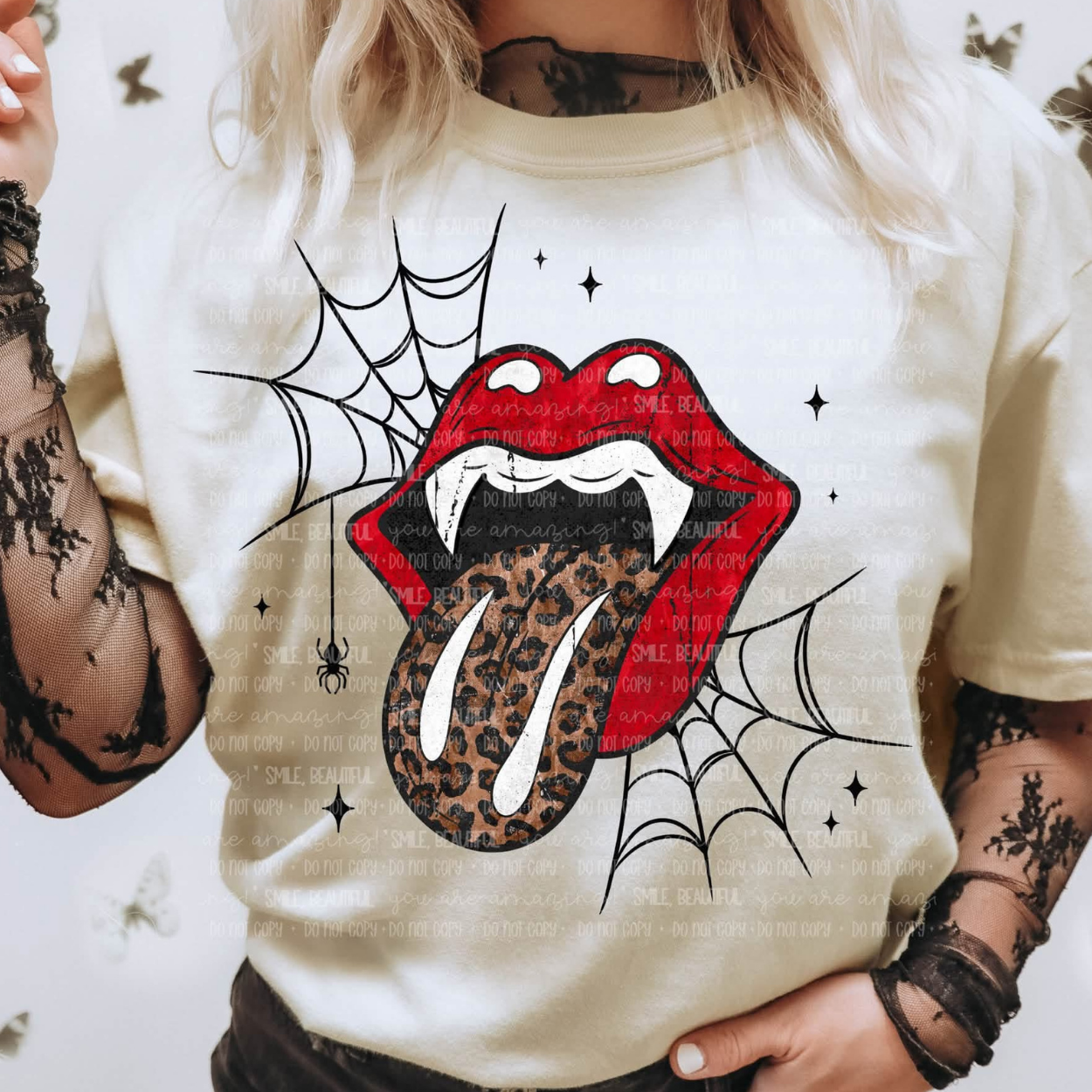 VAMPIRE MOUTH - DTF TRANSFER