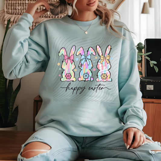 HAPPY EASTER BUNNIES - DTF TRANSFER