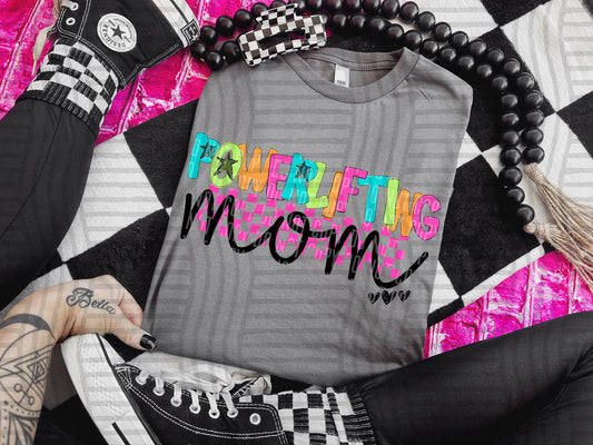 POWER LIFTING MOM - DTF TRANSFER